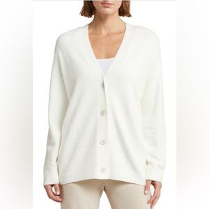 Barefoot Dreams Cozy Chic Lite Cable Detail Cardigan